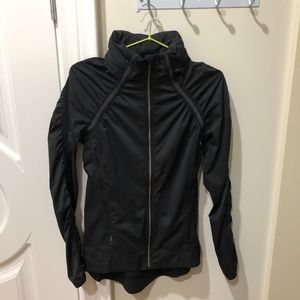 Lululemon Waterproof Zip Up Jacket (optional hood)